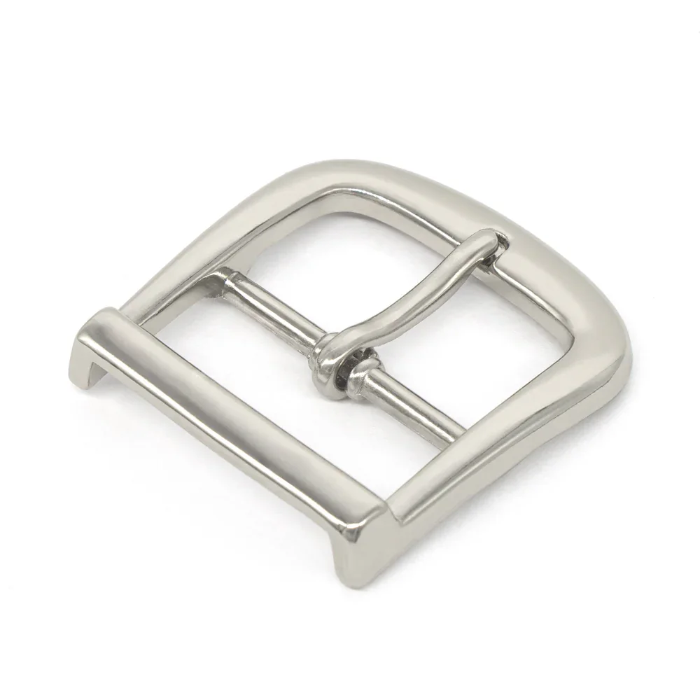 Center bar buckle  solid brass