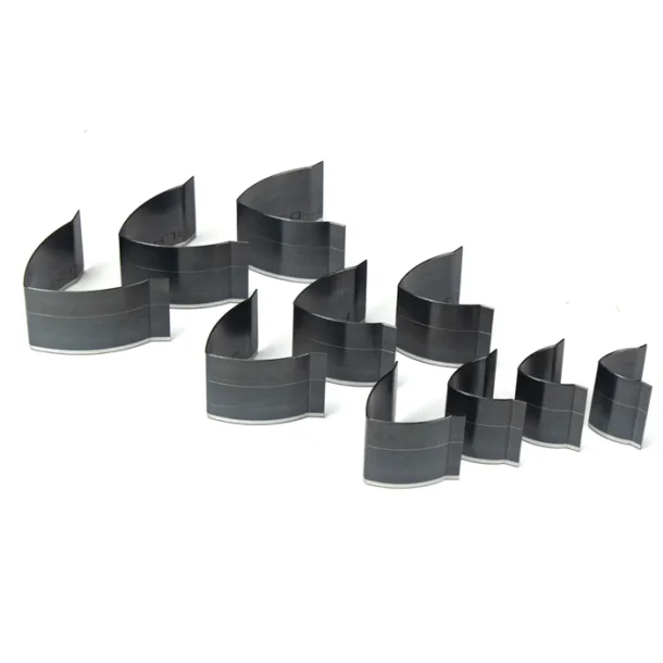 English Point Shape Die 10 Pcs Set