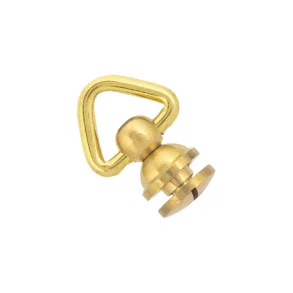 Solid Brass Swivel Loops Triangle