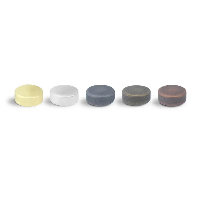 FLAT DOMED RIVETS, 100/PK - Rivets - Leather House - Fur, Buckles ...