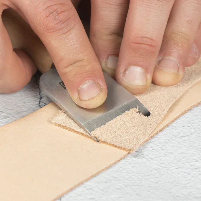 Stainless Steel Flat Head Leather Knife