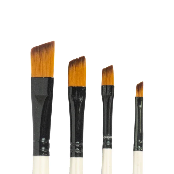 Nylon vinkelbrste 4 stk Sett