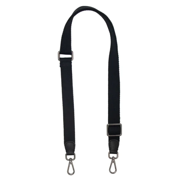 Adjustable Webbing Shoulder Straps 25mm Black