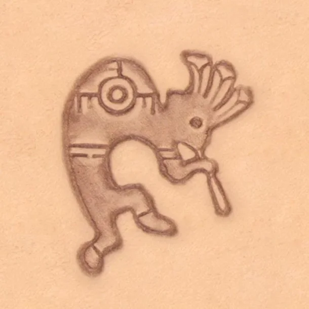 Sceaux 3D Timbre 3D Kokopelli 8452