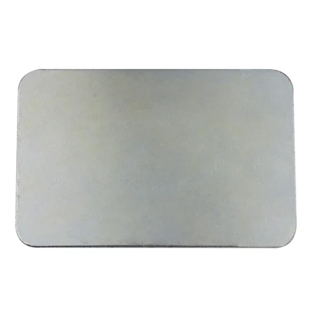 Rektangelspenne Blank sinkplate 38mm