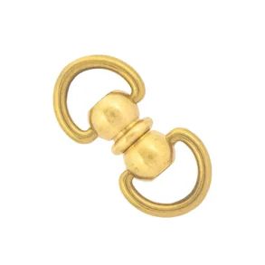Solid Brass Swivel Loops Double