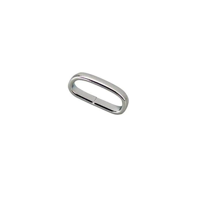 Solid Brass Strap Loop Keeper Loops
