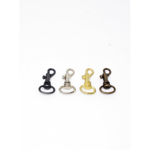 Spring snap mini 12x35mm - Spring snaps / Trigger Hook - Leather