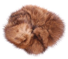 Mink hair elastics Light purple