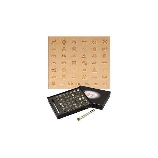 NATIVE AMERICAN SYMBOL STAMP SET