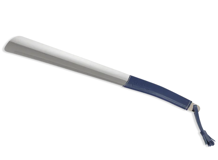 Shoe horn 41cm chrome/leather - Saphir Mdaille D'or 