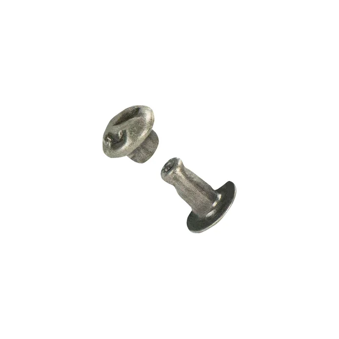 Klinknagel met gehamerde structuur 6x6mm