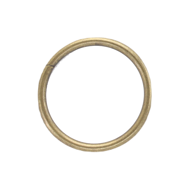 Ø-ring - mange størrelser &Oslash;50 x 5mm Gammel messing 1 stk