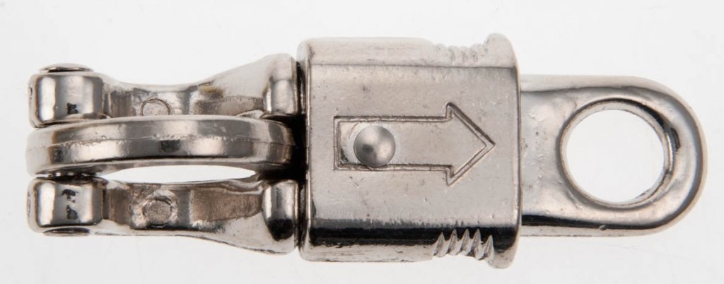 Mousqueton panique - 2,5x10cm
