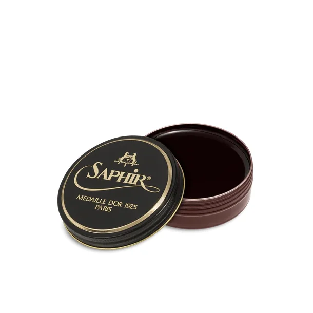 Pate de Luxe 50ml - shoepolish - Saphir Mdaille D'or Mahogany