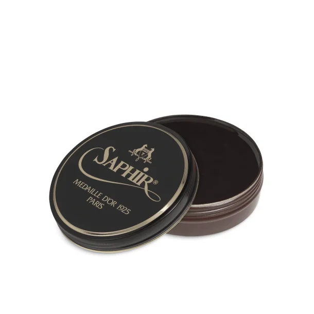 Pate de Luxe 50ml - shoepolish - Saphir Mdaille D'or Tobacco