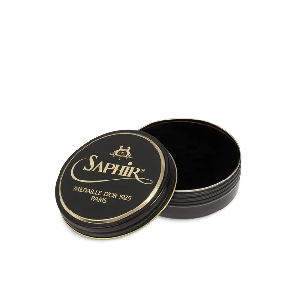 Pate de Luxe 50ml - shoepolish - Saphir Mdaille D'or Dark brown