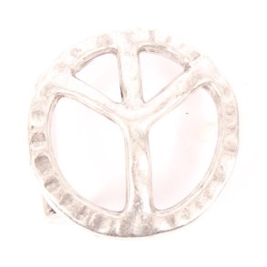 Motiv Schnalle peace 40mm