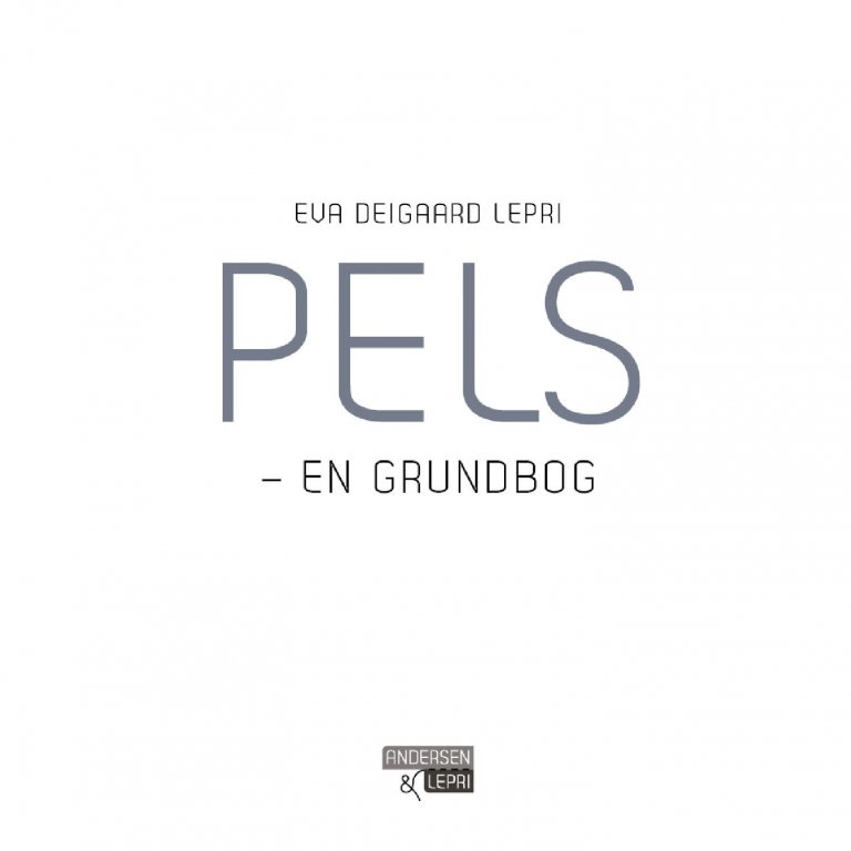 Pels - en grundbog