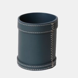 Pen Holder i lder  9 x 10 cm.