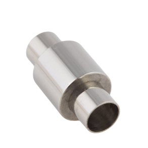 Magnetschloss aus poliertem Stahl, fl. str.