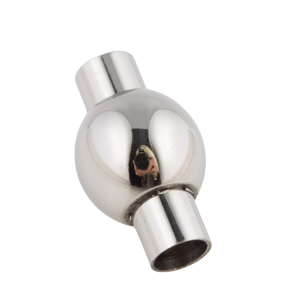 Magnetls i poleret stl, fl. str.