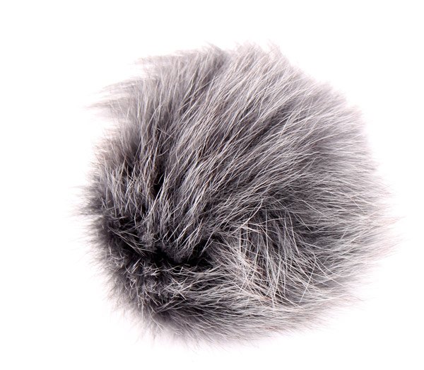 Pompon en fourrure de renard - 9-10cm