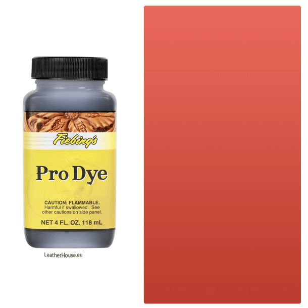 Fiebings Leather Pro Dye 118ml rood