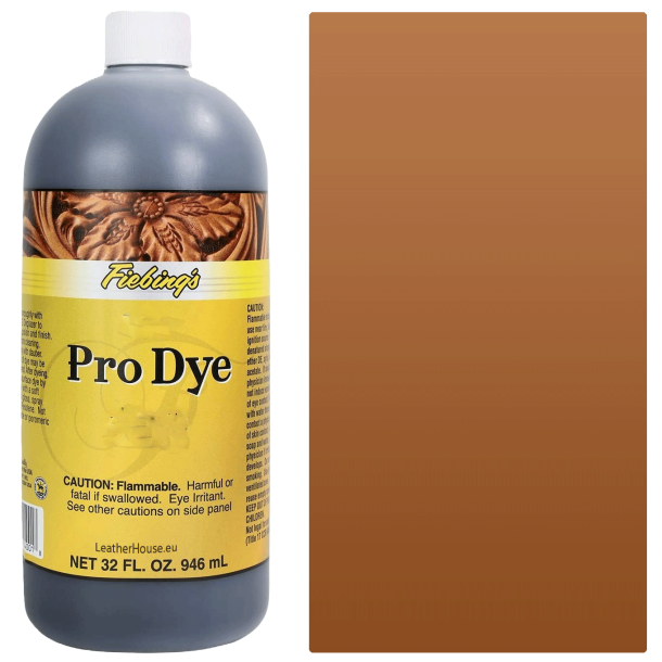 Fiebings Leather Pro Dye 946ml Okkernoot