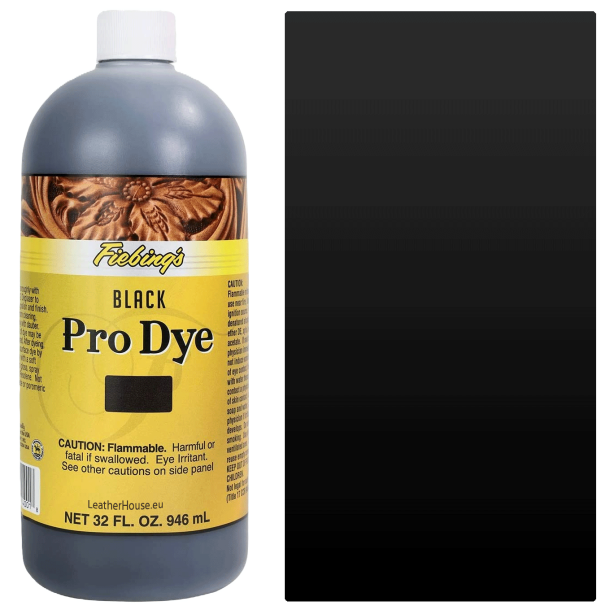 Fiebings Leather Pro Dye 946ml zwart