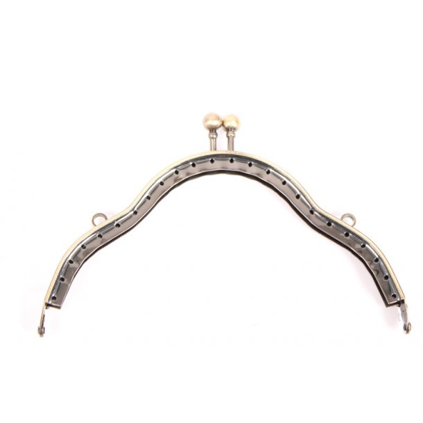 pung 14 cm  gl. messing