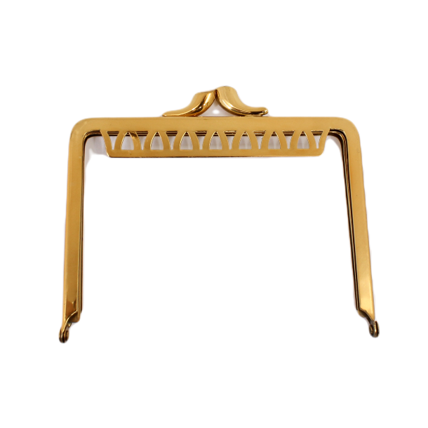 Purse clasp brass 10cm - 1010