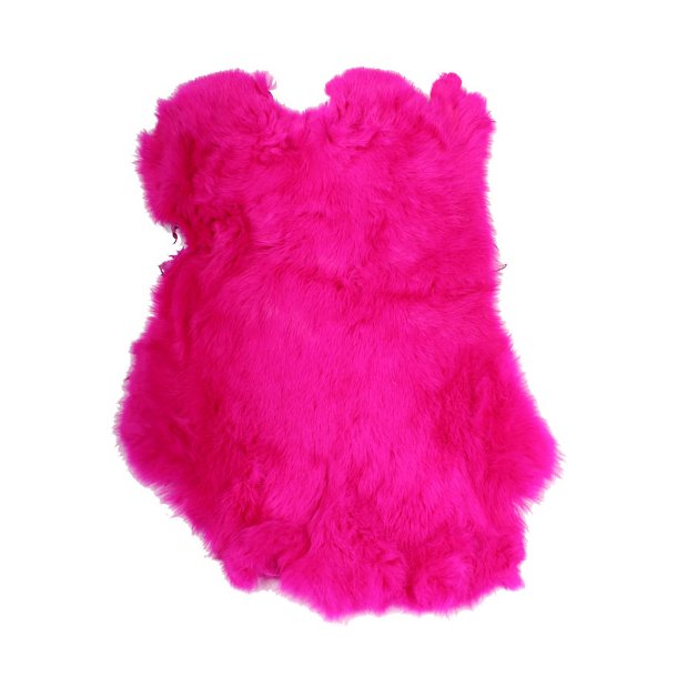 Peau de lapin rose