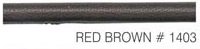 Round leather cord stitched nappa cord - 25m