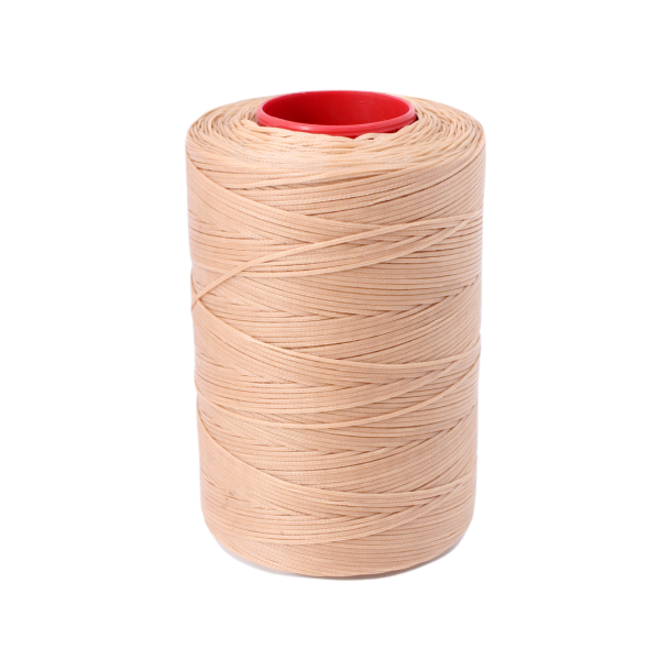 Ritza 25  Gewachstes Polyestergarn - Ritza 25  0,6 mm - 1000 Meter 26 licht beige