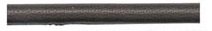 Round leather cord stitched nappa cord - 25m