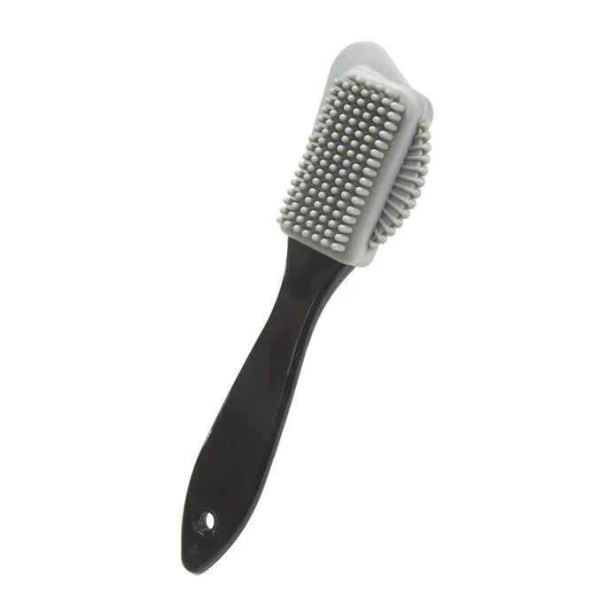 4-veis brste i semsket skinn