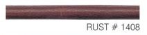 Round leather cord stitched nappa cord - 25m