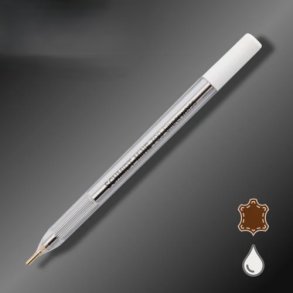 Fedtpen 1stk slvfarvet