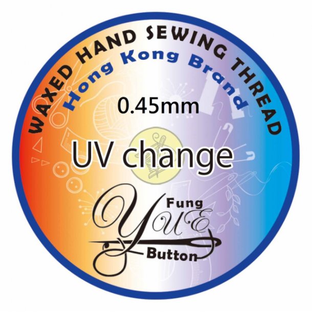 Polyester thread 0,45mm UV - Yue Fung