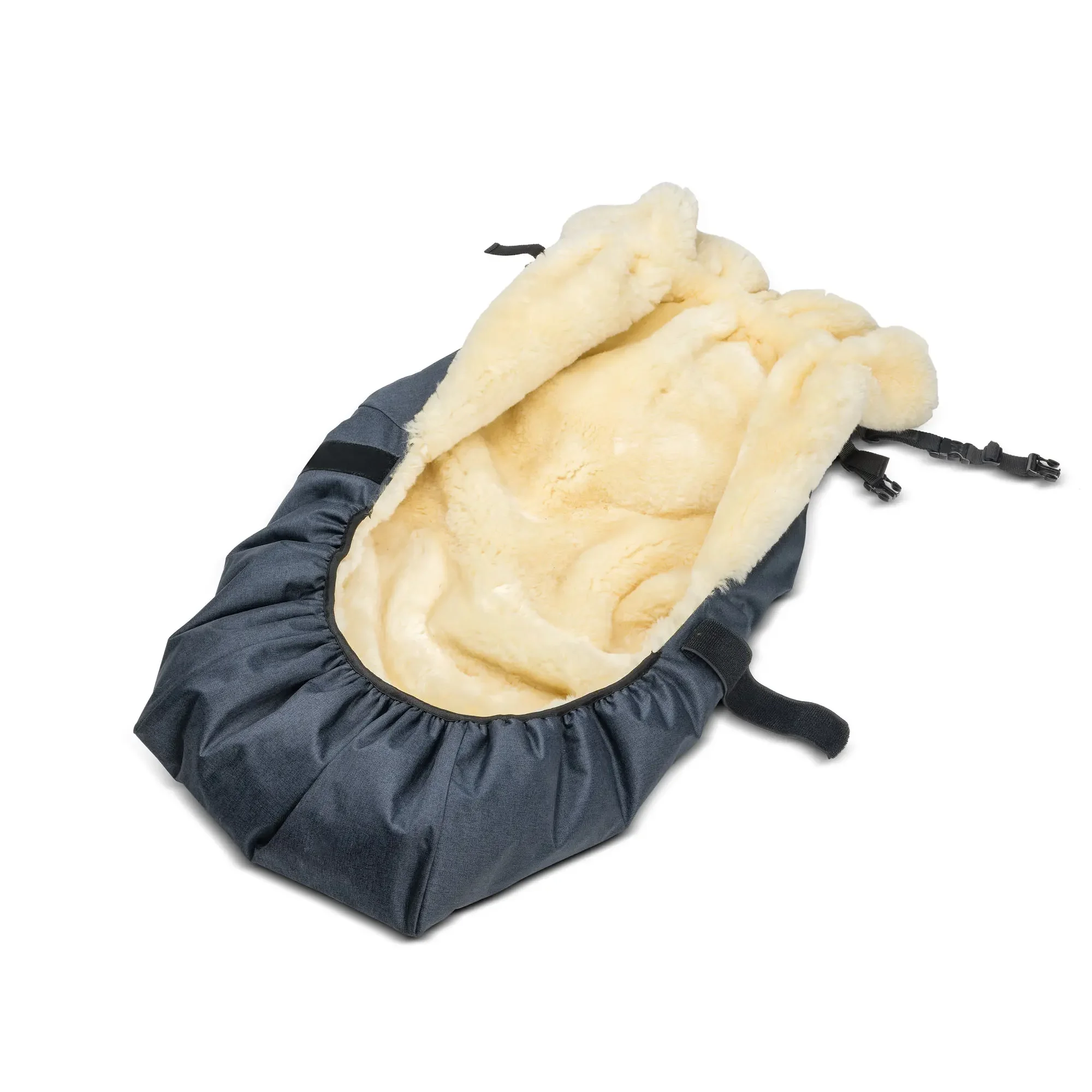 Rollstuhldecke Lammfell lang Sana