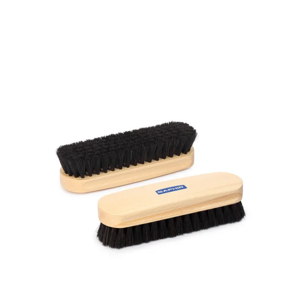 Natural horsehair brush - Saphir Black 21cm