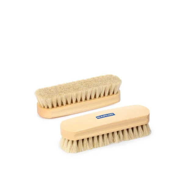 Natural horsehair brush - Saphir White 18cm