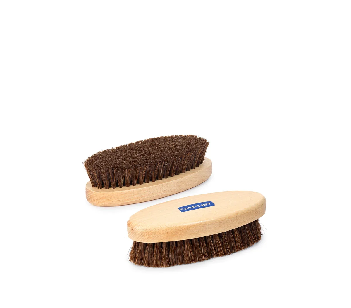 Borstel ovaal paardenhaar 13 cm - Saphir