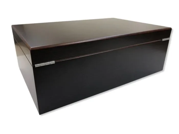 Drawer box with leather Ncessaire - Saphir