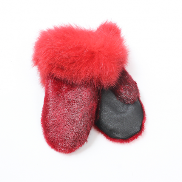 Luffe af Slskind m/lammeskindsfr -Ringsl