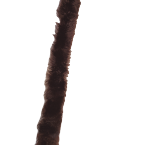 Schaffellbesatz braun fellkragen 5x100cm