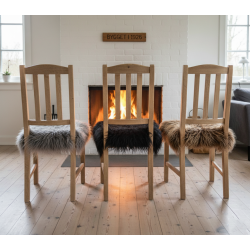 Hynde af islandsk lammeskind 40 x 40 cm