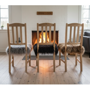 Schafspelz Stuhlkissen 40 x 40 cm - Island