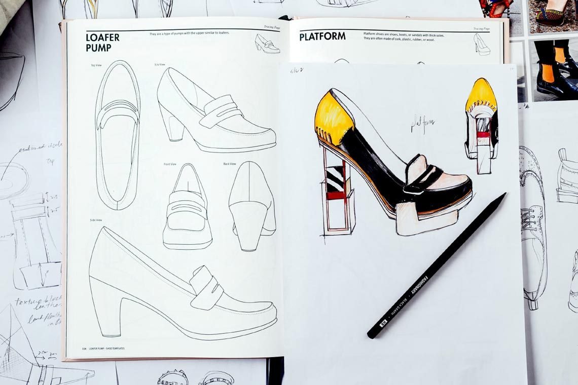 Shoe Design, Fashionary - Page: 144